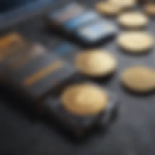 Illustration of different types of cryptocurrency wallets