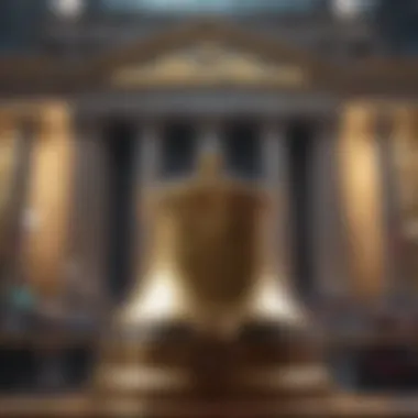 Symbolism of the Opening Bell The opening bell symbolizing market initiation