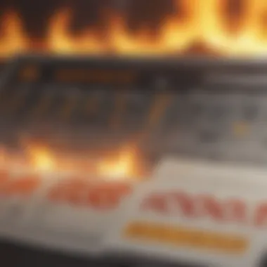 Calculation of Monthly Burn Rate Visual representation of monthly burn rate calculation
