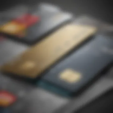 Illustration depicting various types of debit cards